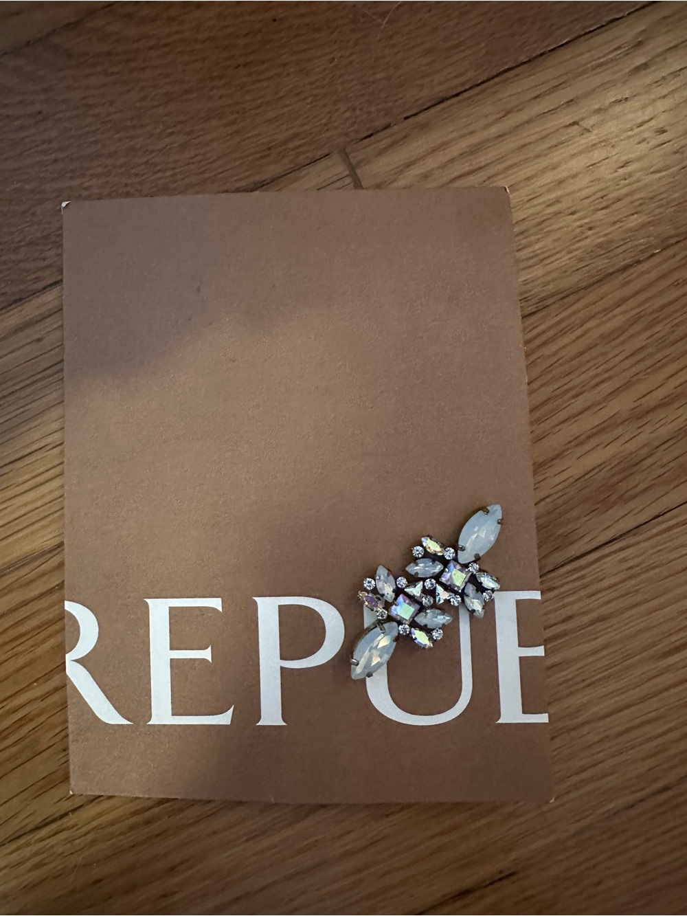 NWT Crystal Cluster BANANA Republic Earrings